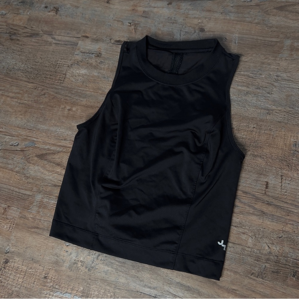 Black Mesh Sleeveless Joy Lab Workout Top